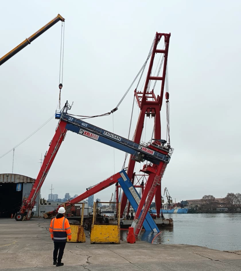 Loginter, Dock Sud, Puerto, rescate