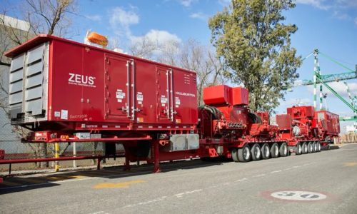 Zeus camino a Vaca Muerta: llegó el sistema de fractura eléctrica de Halliburton para YPF