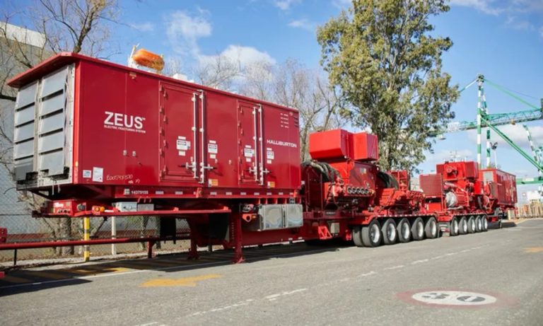 Zeus camino a Vaca Muerta: llegó el sistema de fractura eléctrica de Halliburton para YPF
